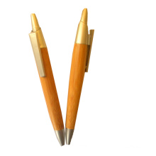 Nuevo estilo Cilck Bamboo Pen para la promoción